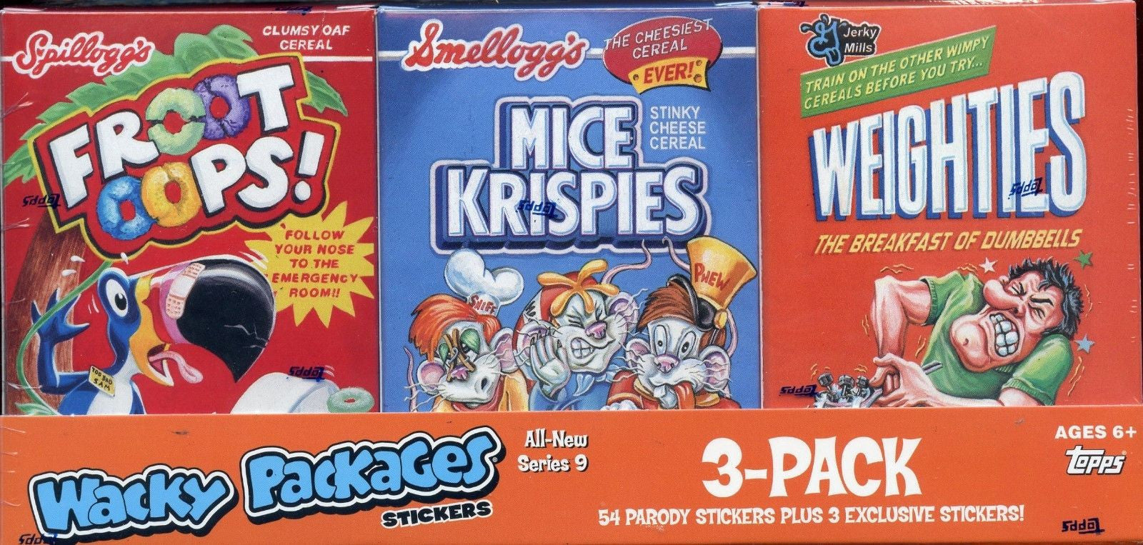 wacky packages cereal