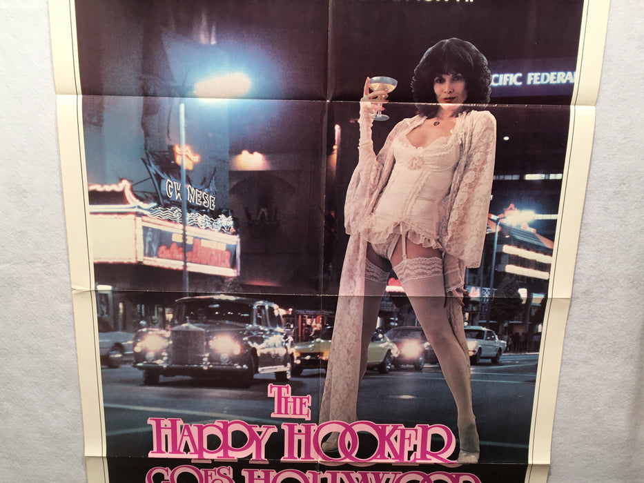 1980 The Happy Hooker Goes Hollywood 1sh Movie Poster 27 X 41 Martine — 6388