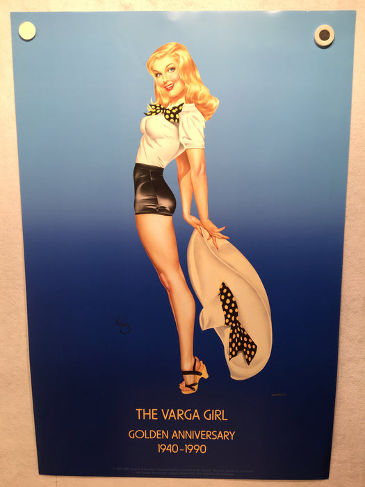 The Vargas Girl, 50th Anniversary Commemorative Print 1940-1990 Albert —  