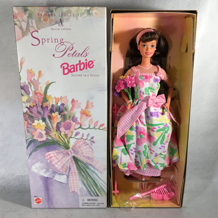 avon special edition spring petals barbie