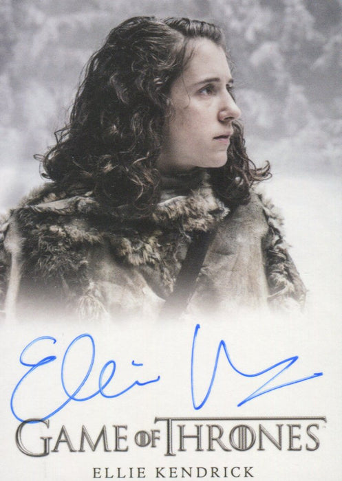Game of Thrones Iron Anniversary 2 Ellie Kendrick as Meera Reed Autogr ...