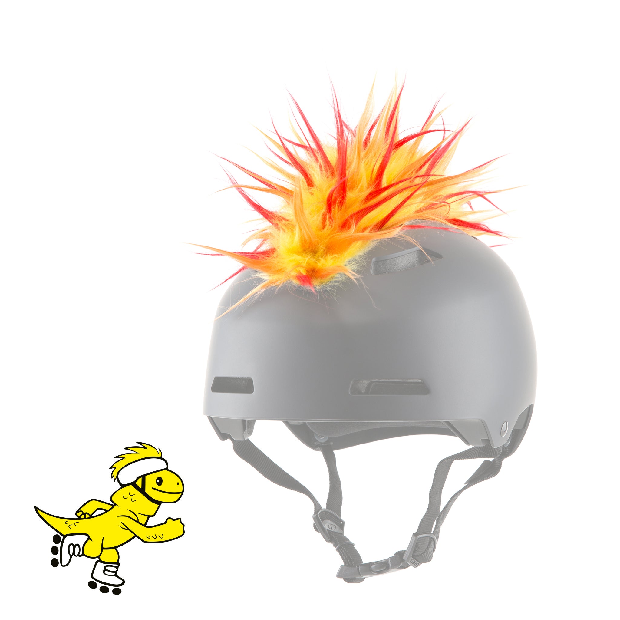 kids mohawk helmet