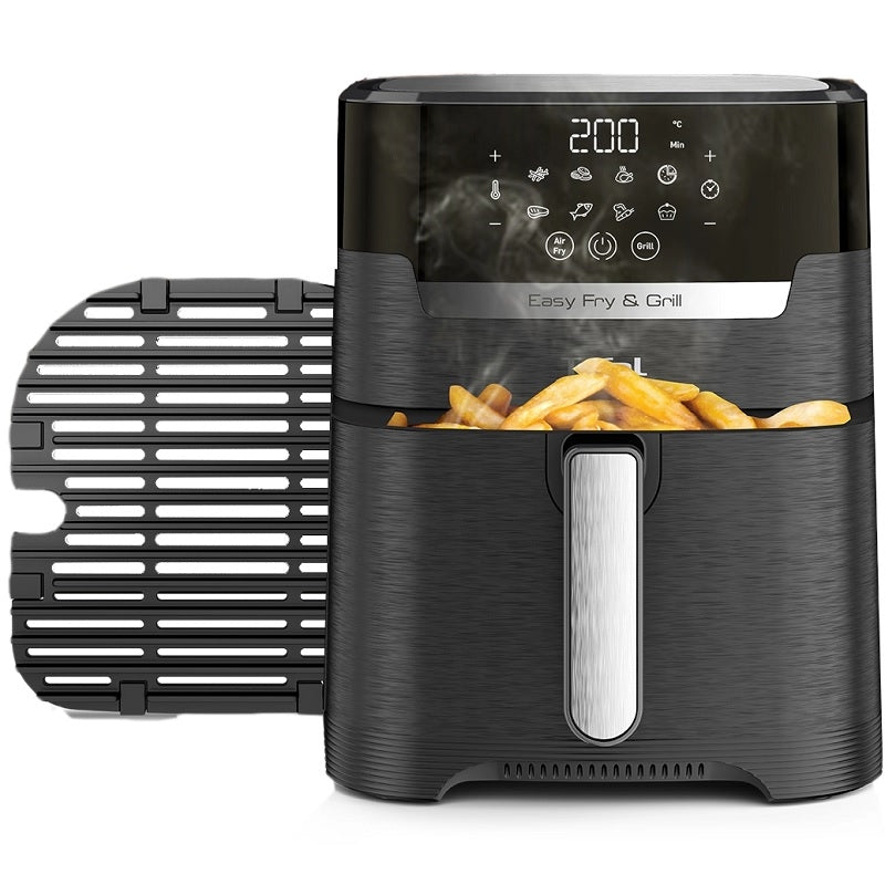 FRITEUSE A AIR EASY FRY & GRILL XXL 6,5 L, air fryer, grill, 8 prog., 2  zones cuisson