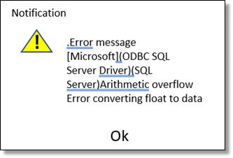 Error Message