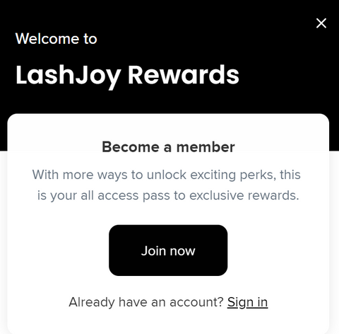 LashJoy Rewards