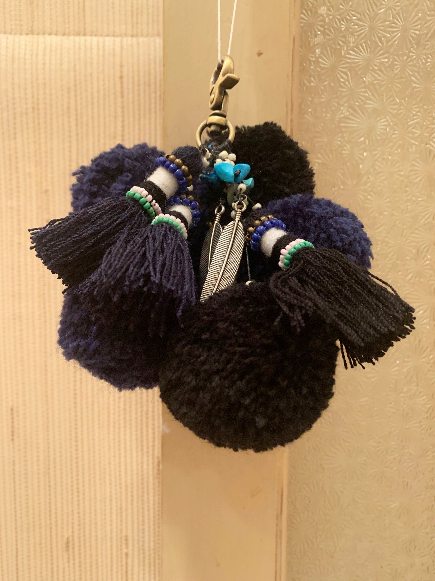 Jumbo Pom Pom Bag Accessory