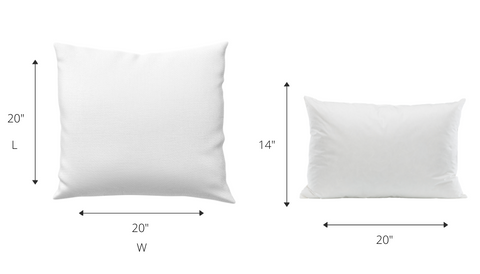 How to Measure Pillows / Sizing Guide – DEKOWE