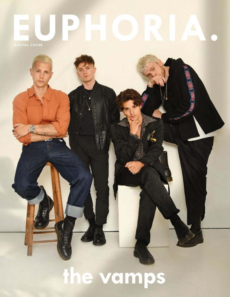 The Vamps front Cover of Euphoria Magazine