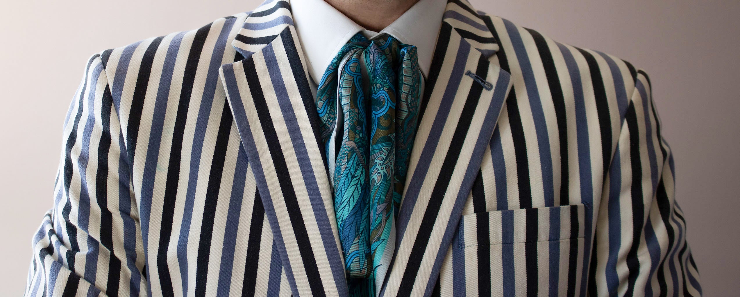 Lavallier Ribbon Scarf | Luxury Silk Scarf | Furious Goose