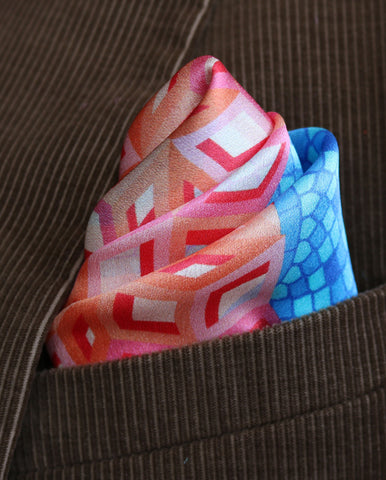 Pocket Squares New York, Pocket Square New York, Luxury Silk Squares, Pochette, Made in UK, Made in England