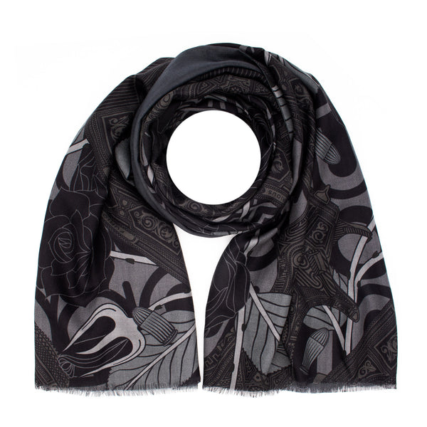 Cashmere Scarf UK Sinatra's 9mm Chicago Luxury Designer Scarves London ...