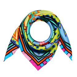 Mini square scarf, PilgrimWaters bandana for women - PilgrimWaters