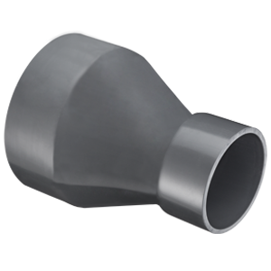 Back coupling. Conical Reducer fitting. UPVC solvent Cement Conical Reducer.