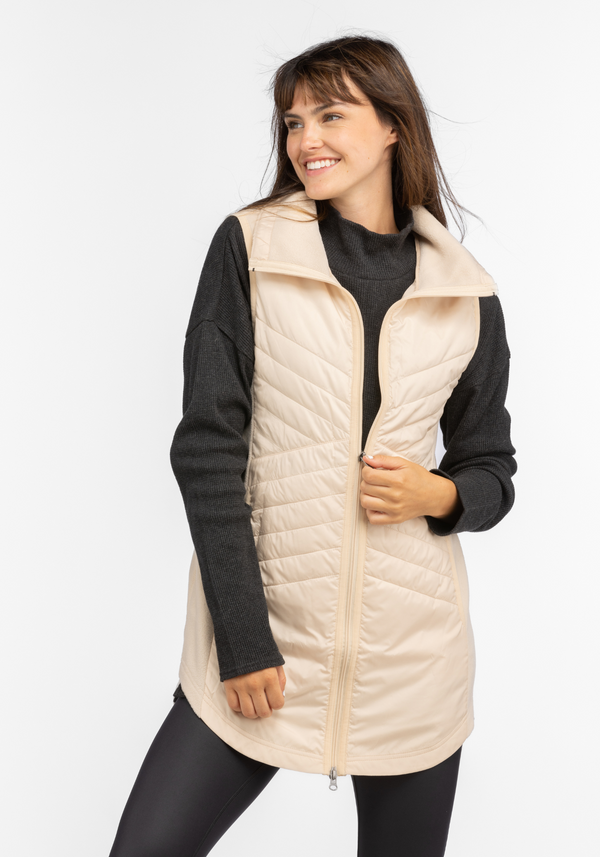 Ell & Voo Womens Leila Puffer Vest