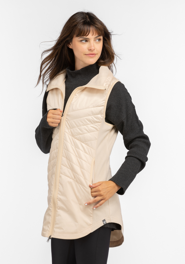 Ell & Voo Womens Leila Puffer Vest