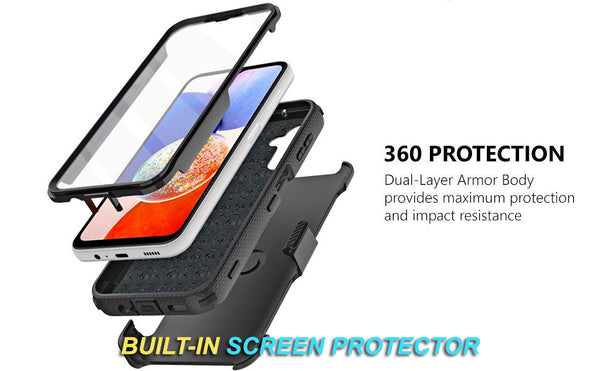 built-in screen protector