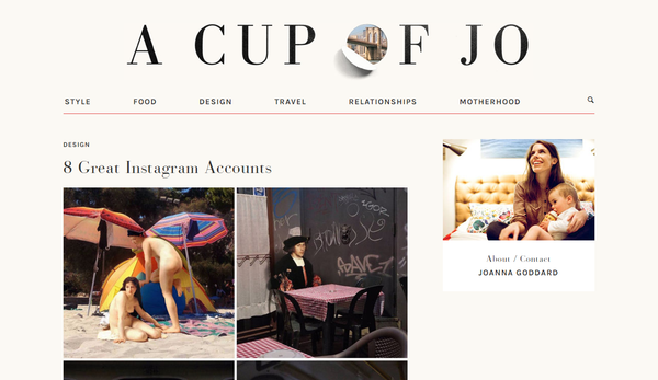 A Cup of Jo Blog