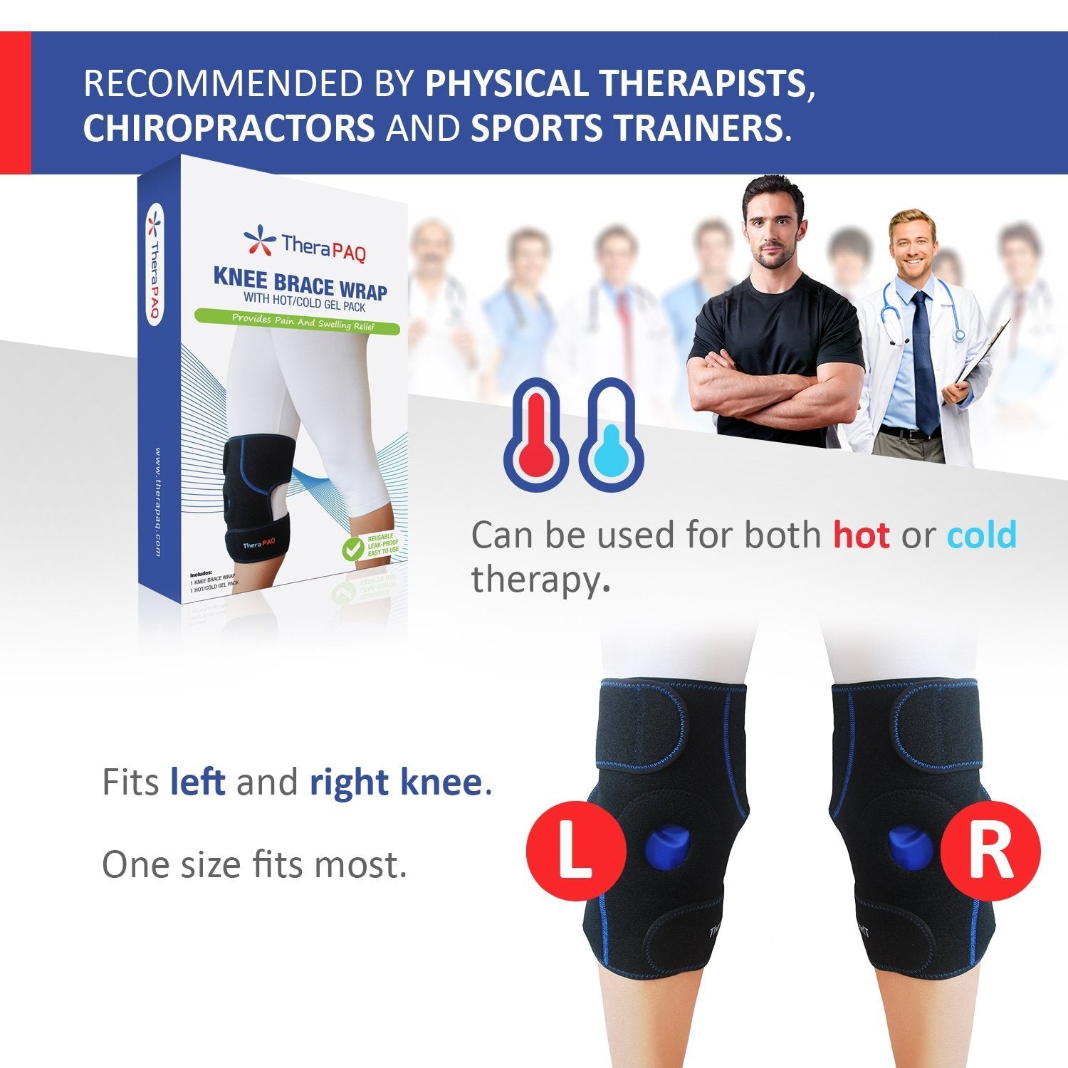 gel pack knee brace