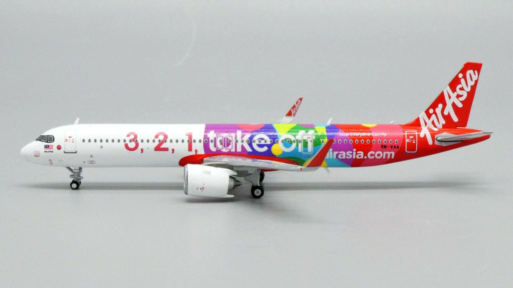 Air Asia Airbus A321neo 9M-VAA 3, 2, 1, Take Off JC Wings JC4AXM249 XX4249 Scale 1:400