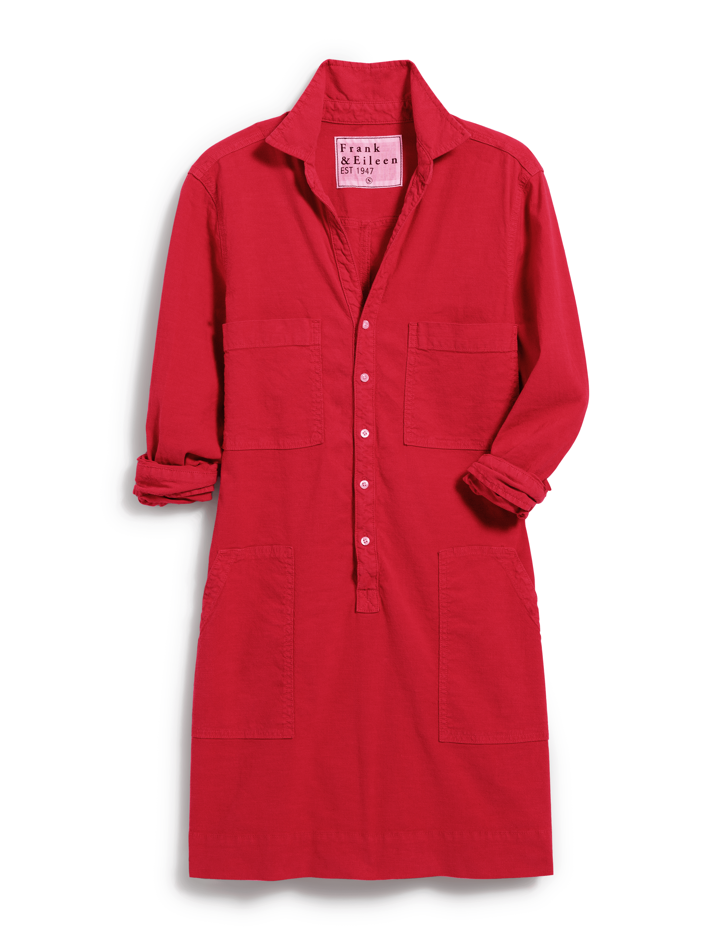 Shop Frank & Eileen Southern Ireland In Red
