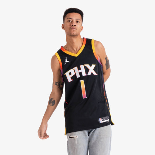 Phoenix Suns 1 Devin Booker City Edition Swingman Purple 3D Jersey - Jersey  NBA / XL / Custom in 2023