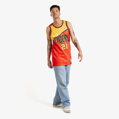 Melbourne Tigers Throwback Jersey - Personalised– Official NBL Store