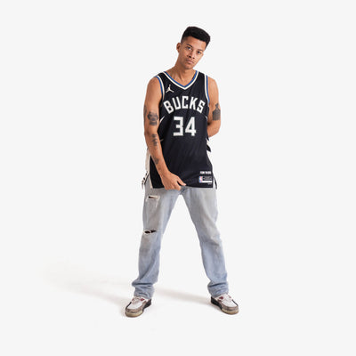 Giannis antetokounmpo milwaukee bucks fanatics branded 2023/22 fast break jersey  city edition white Baseball NBA Jersey NBA Basketball Sports Replica Gift  For F… in 2023