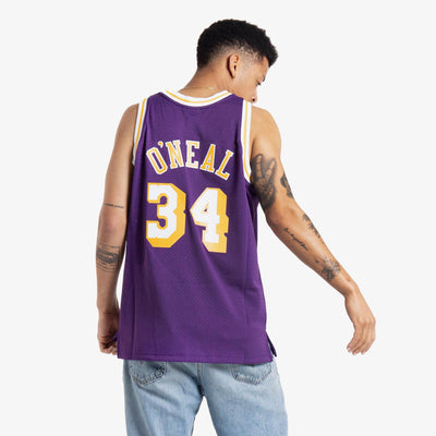 Maillot NBA Mitchell&Ness Nick Van Exel Los Angeles Lakers '96 Swingman -  Basket4Ballers