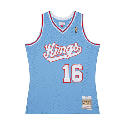 Mike Bibby Sacramento Kings HWC Throwback NBA Swingman Jersey – Basketball  Jersey World