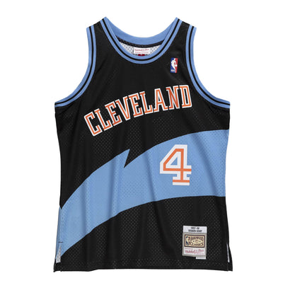 Cleveland Cavaliers Hardwood Classics Custom Swingman Black 3D Jersey in  2023