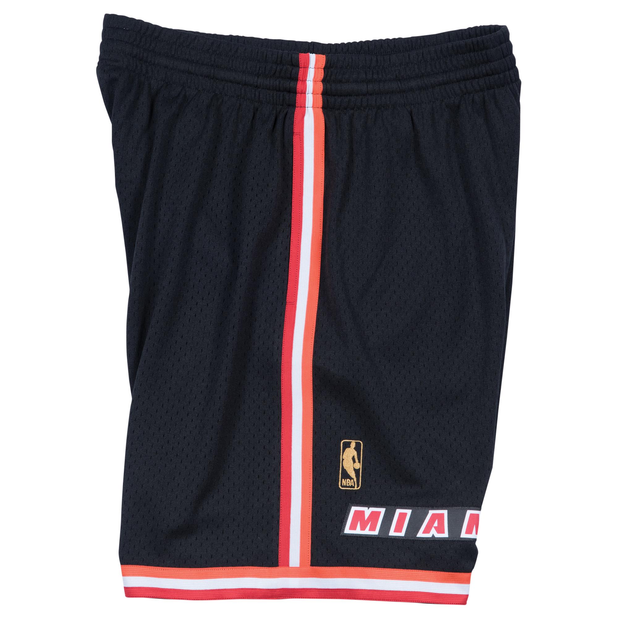 miami heat hardwood classic shorts