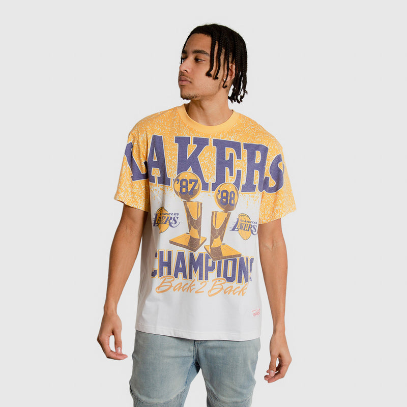 Los Angeles Lakers Back To Back Champs Nba T Shirt