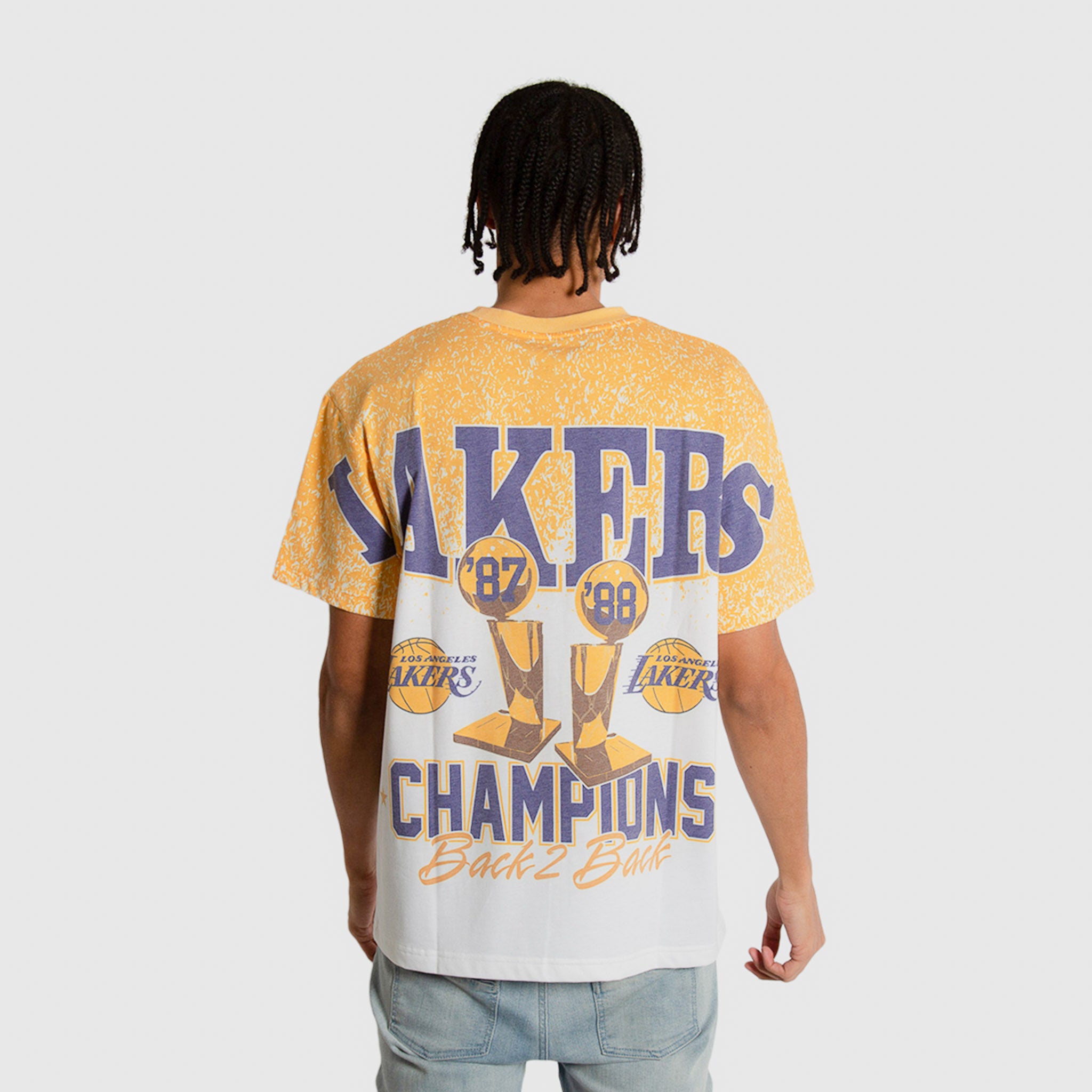 Los Angeles Lakers Back To Back Champs Nba T Shirt