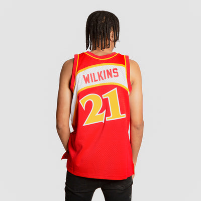 NBA Swingman Jersey Atlanta Hawks Dikembe Mutombo #55 – Broskiclothing