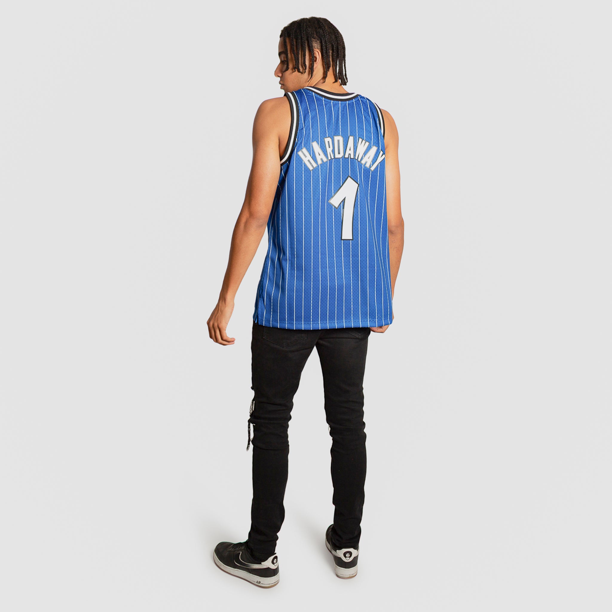 Mitchell & Ness Men's Anfernee Penny Hardaway #1 Hardwood Classics  Throwback All-Star Jerseys Swingman Jersey 