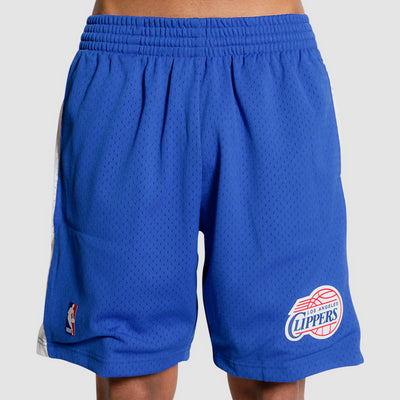 Washington Wizards Mitchell & Ness 2002-03 Hardwood Classics Swingman Shorts  - Blue