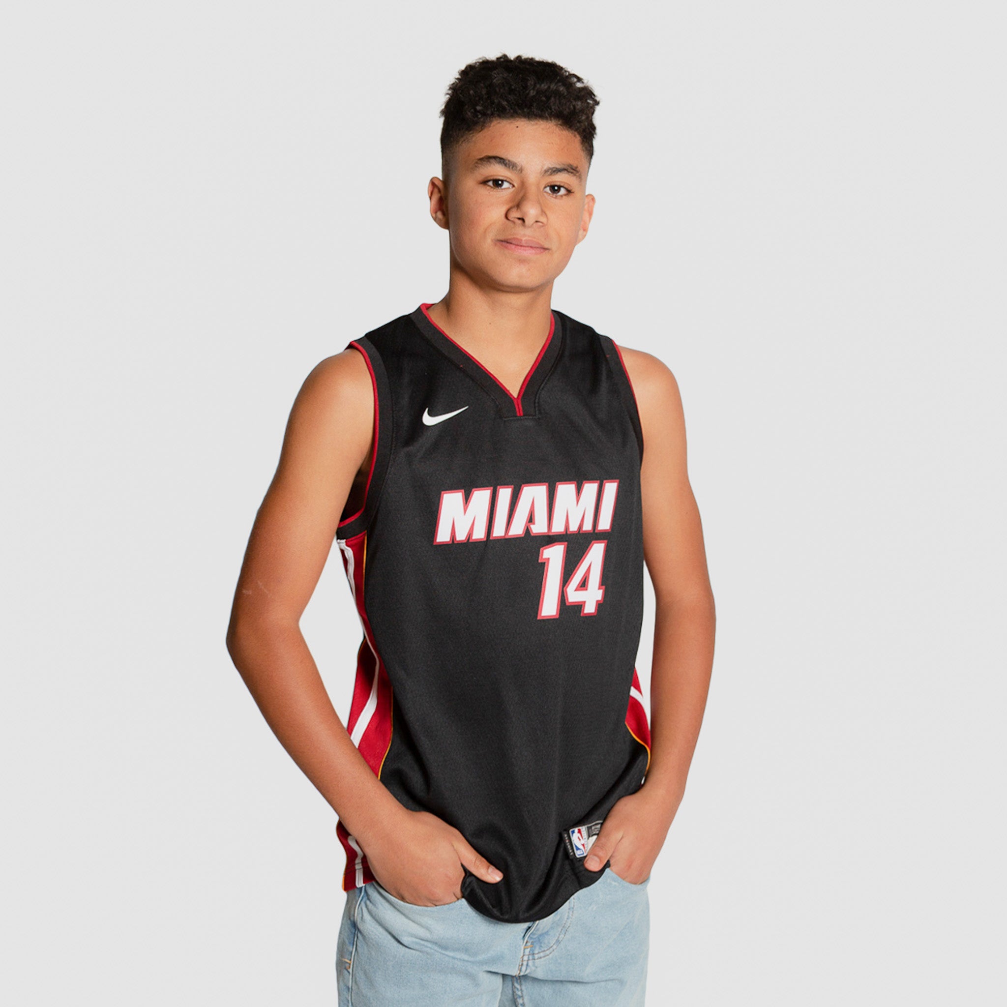 Miami Heat Nike Association Swingman Jersey - Tyler Herro - Youth