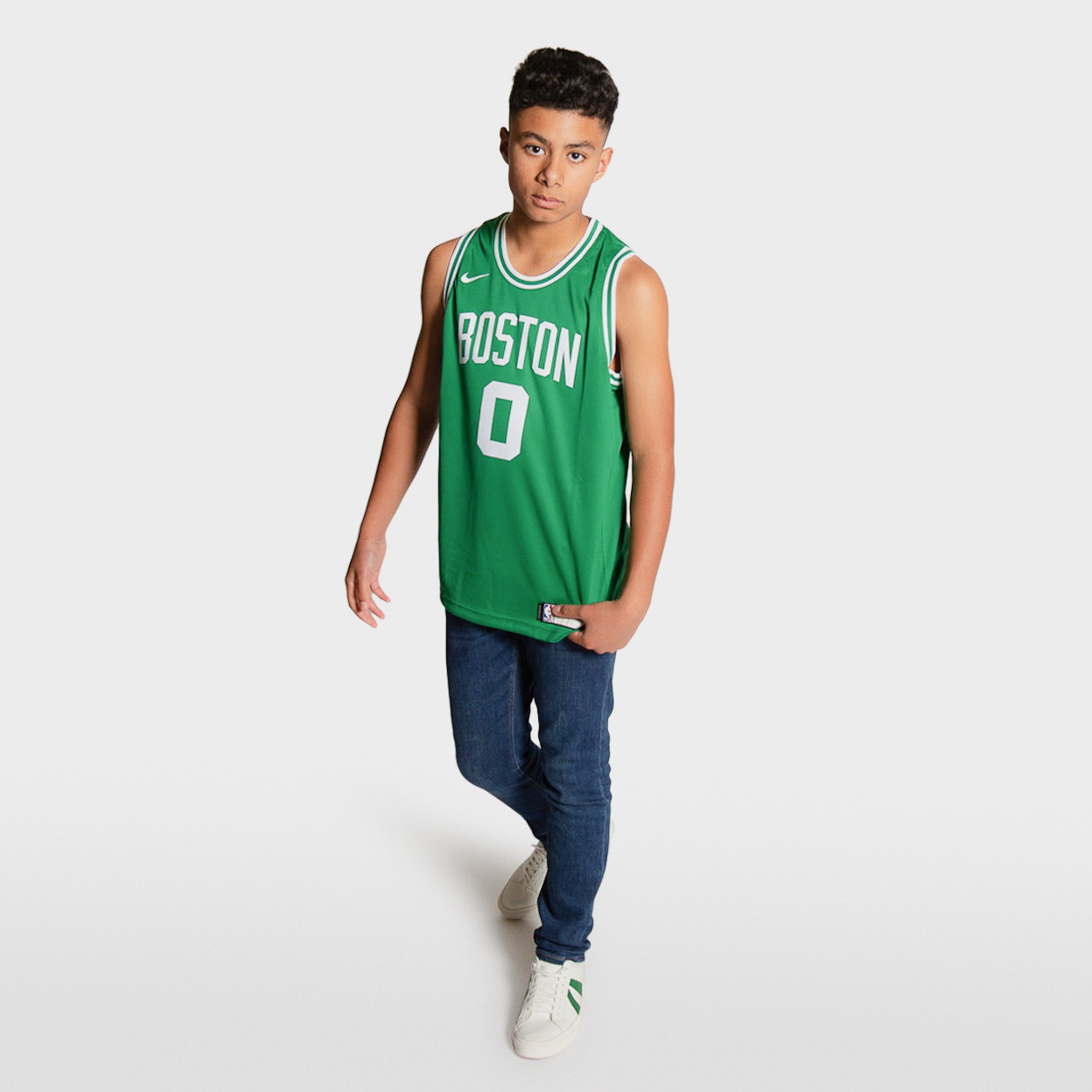 Nike Boston Celtics Jayson Tatum Statement Swingman Jersey, Big Boys (8-20)  - Macy's