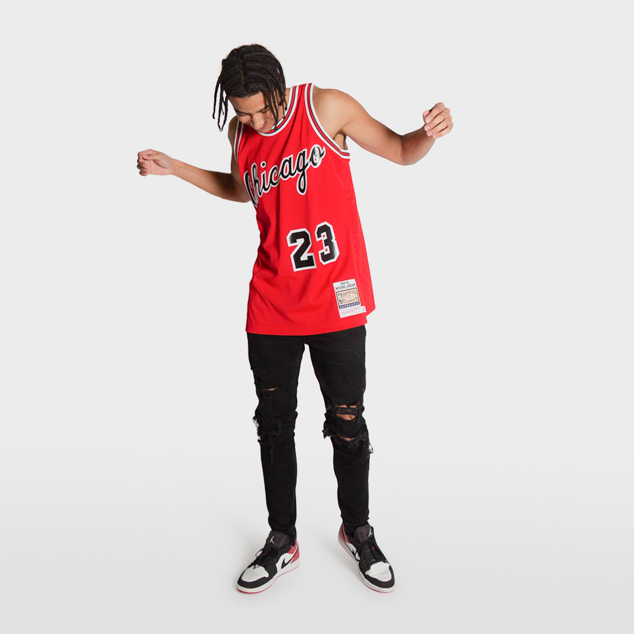 chicago bulls jordan rookie jersey