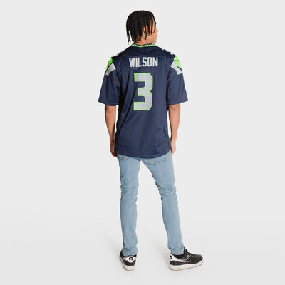 Russell Wilson Seattle Seahawks Home NFL Game Jersey, 56% OFF