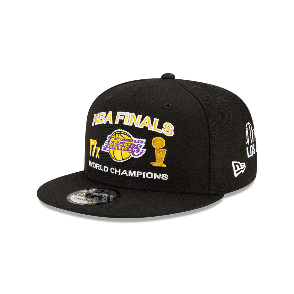 Los Lakers 9FIFTY 17x World Champions NBA Snapback Hat