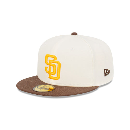 Chicago Bulls Dia de Los Padres Brown/Gold New Era 59FIFTY Fitted Hat, 7 3/8