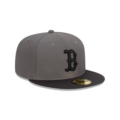 Boston Red Sox New Era Two-Tone 59FIFTY Fitted Hat - Gray/Black