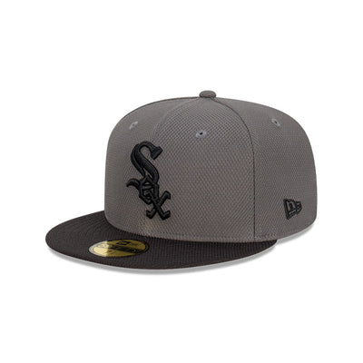 1960 Chicago White Sox Artwork: Two-Tone Heather Snapback Cap Square Patch  Hat