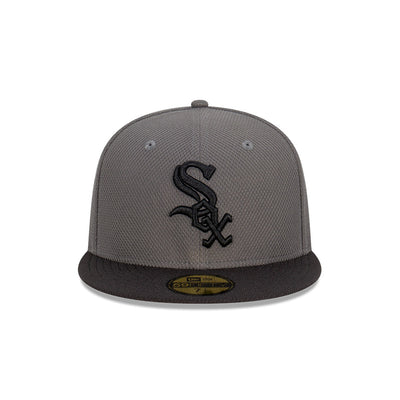 New Era 59Fifty Chicago White Sox Fitted Hat Storm Grey Black