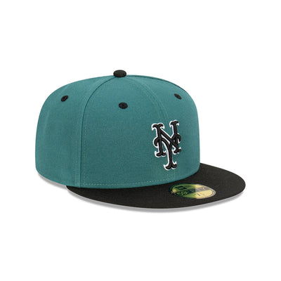 Seattle Mariners Hat Size 7 3/8 New Era Spell Out Seattle 59FIFTY Pinstripes