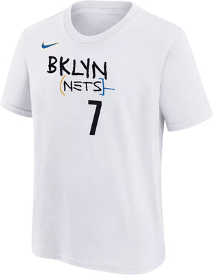  NBA Boys Youth 8-20 Official Player Name & Number Game Time  Performance Polyester T-Shirt (Brooklyn Nets, Kevin Durant, Small, Black  Home) : Sports & Outdoors