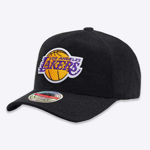 Mitchell & Ness LA Los Angeles Lakers HWC Hardwood Classics Swingman  Snapnack Hat, White Cap : Sports & Outdoors 