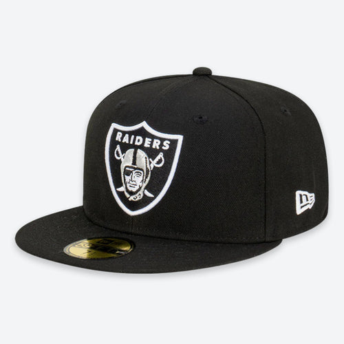 Las Vegas Raiders 50th Anniversary New Era 59FIFTY Fitted Hat (Black Green Paisley Under BRIM) 6 7/8