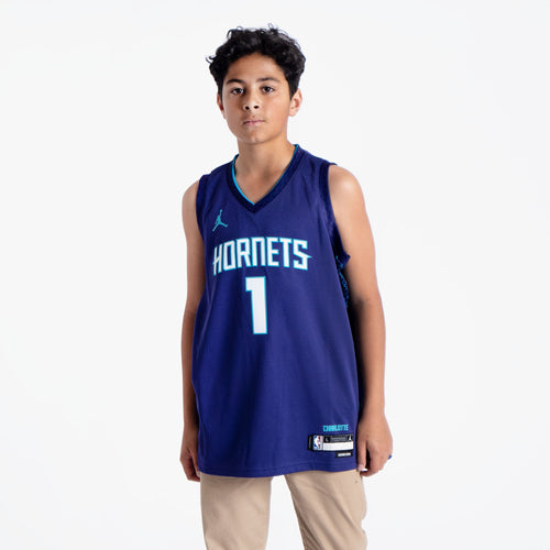 Kids Lamelo Ball caricature Shirt Charlotte hornet jersey Youth buzz c –  Courtside Attire